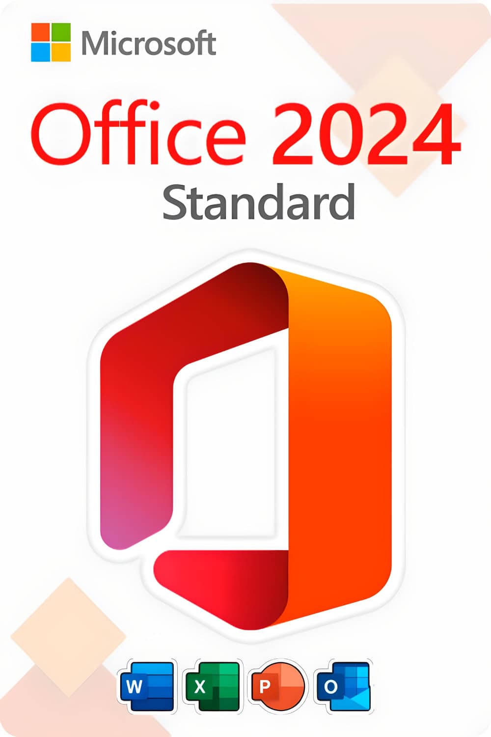 Microsoft Office 2024 Standard License for 3 devices